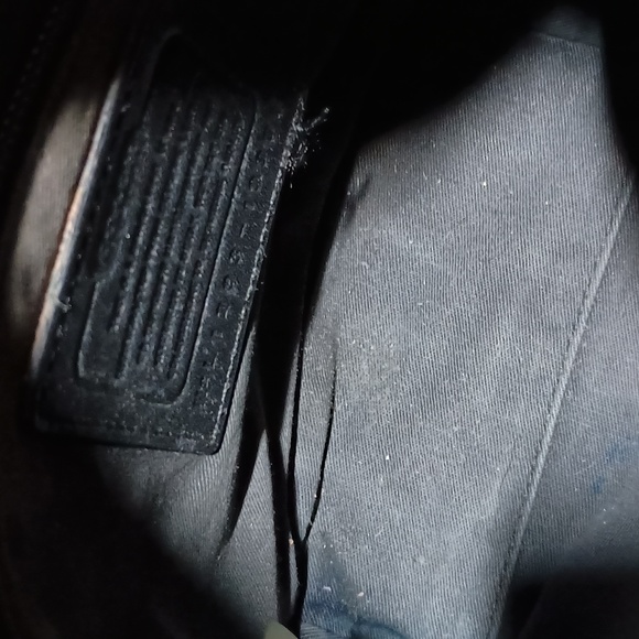 Coach Black Leather Purse - Picture 5 of 8